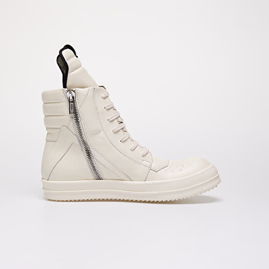 【Rick Owens】SNEAKERS / MILK MILK MILK 42 Zapatillas Hombre Rick Owens Geobasket Milk/ Milk/ Milk | Footshop