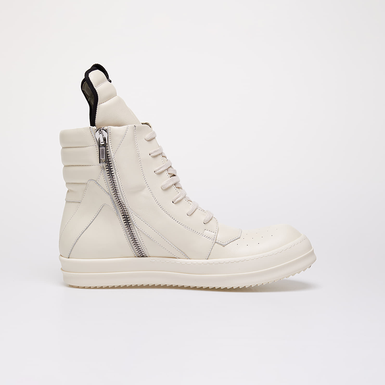 Încălțăminte și sneakerși pentru bărbați Rick Owens Geobasket Milk/ Milk/ Milk