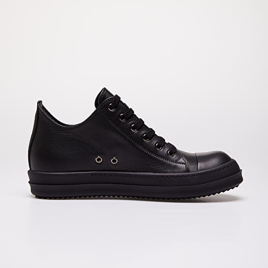Rick Owens Low Sneaks Black/ Black | Footshop