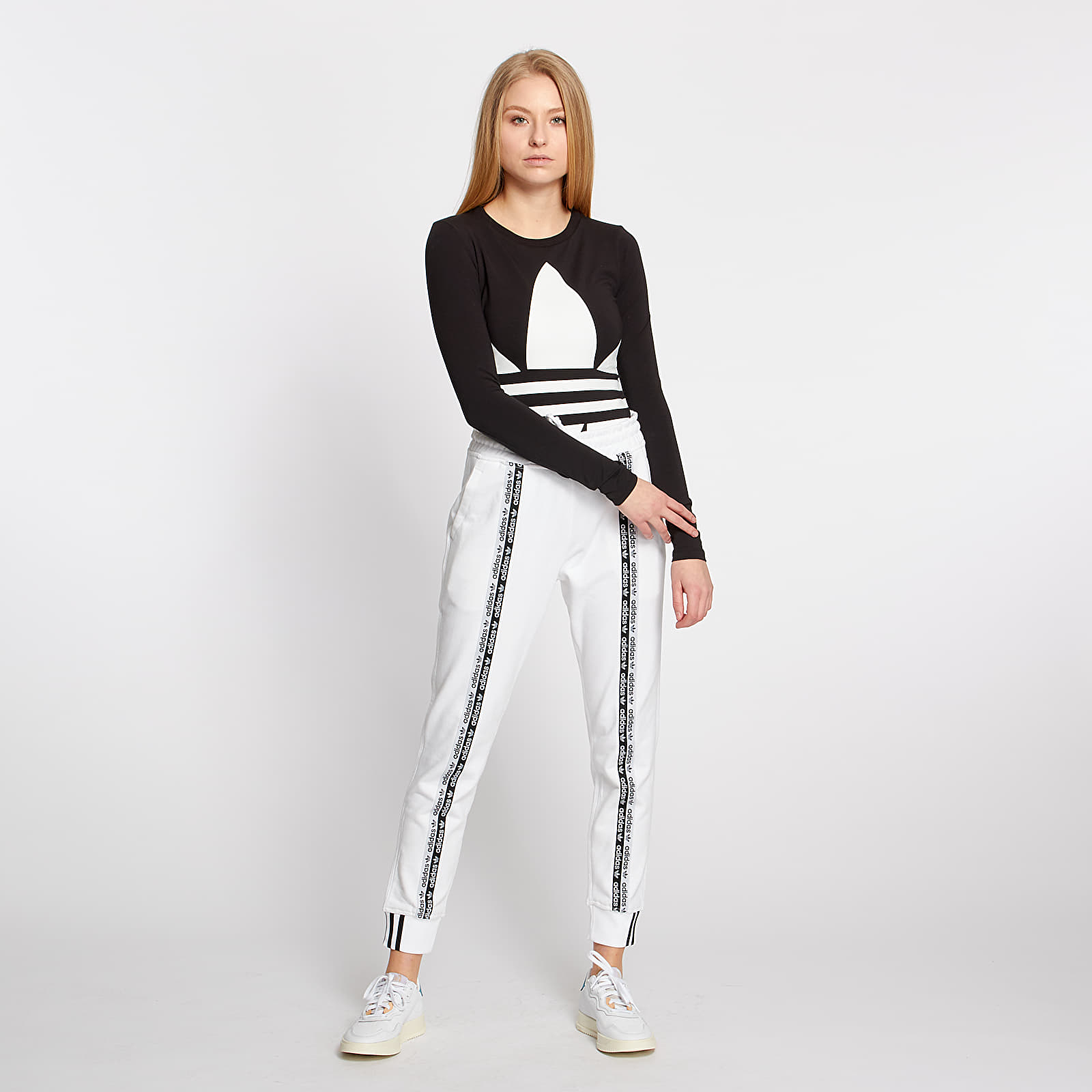Body adidas Large Logo Body Black/ White
