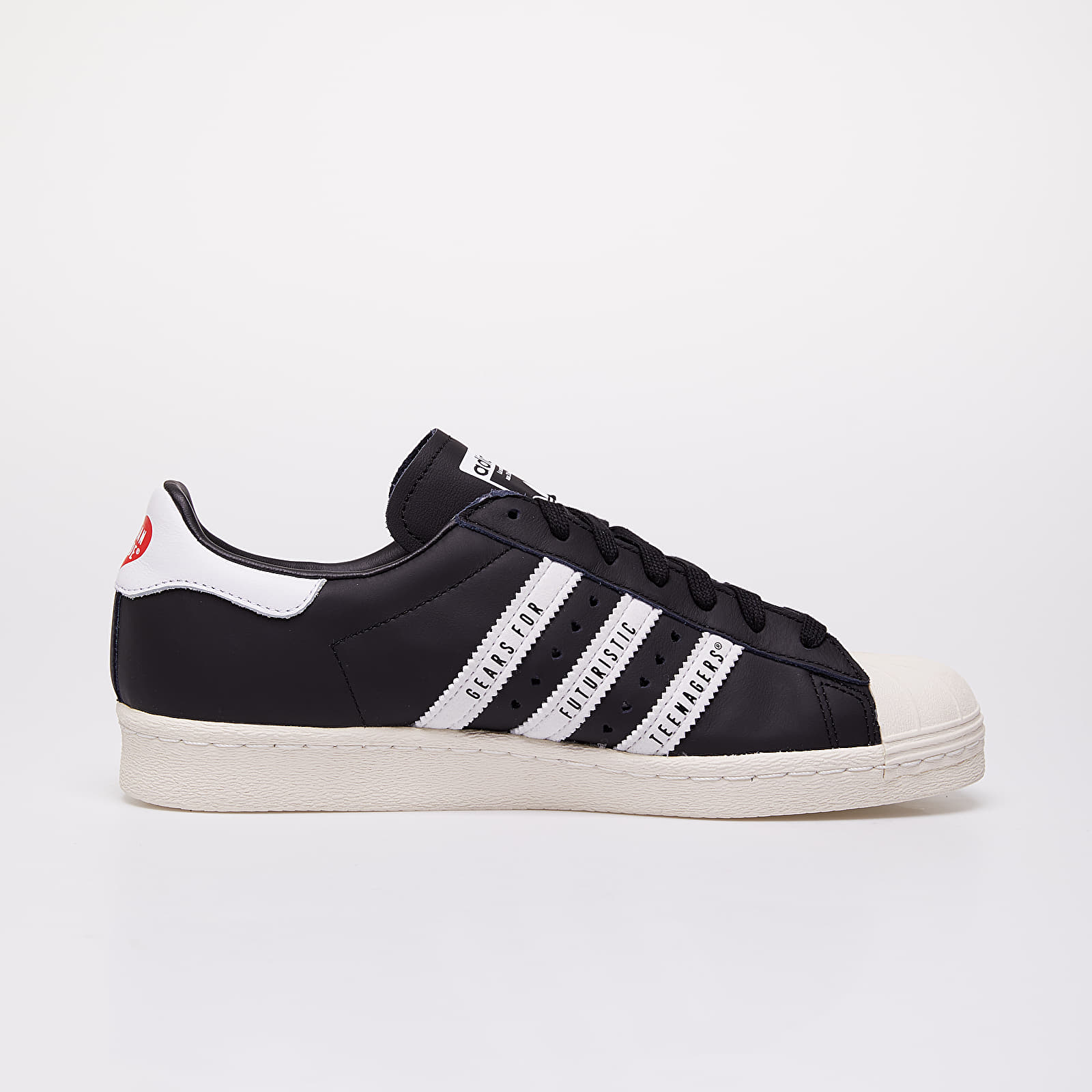 Men s shoes adidas x Pharrell Williams Superstar 80s Human Made Core Black Ftwr White Off White Footshop