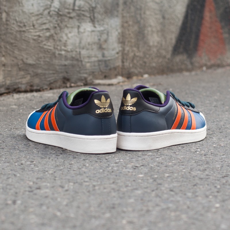 Zapatillas mujer adidas Superstar Oddity K Dark Marine/Collegiate Orange/Ftwr White