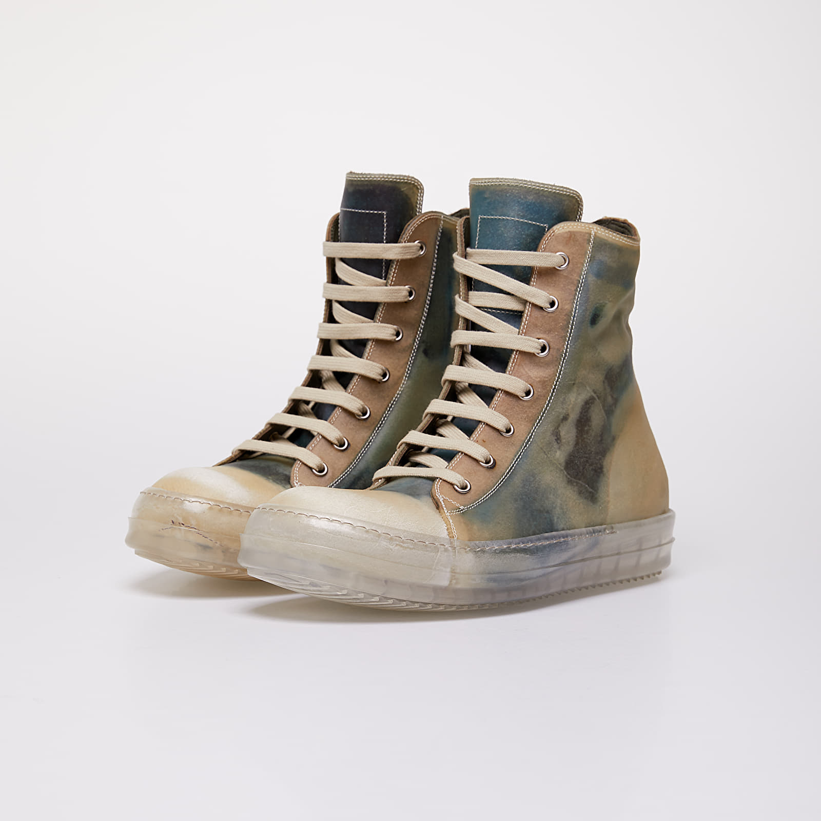 Pánské tenisky a boty Rick Owens No Cap Sneakers Natural