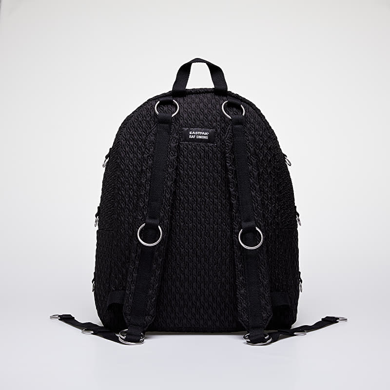 Eastpak x Raf Simons Padded Loop Bag Black Matlas | Footshop