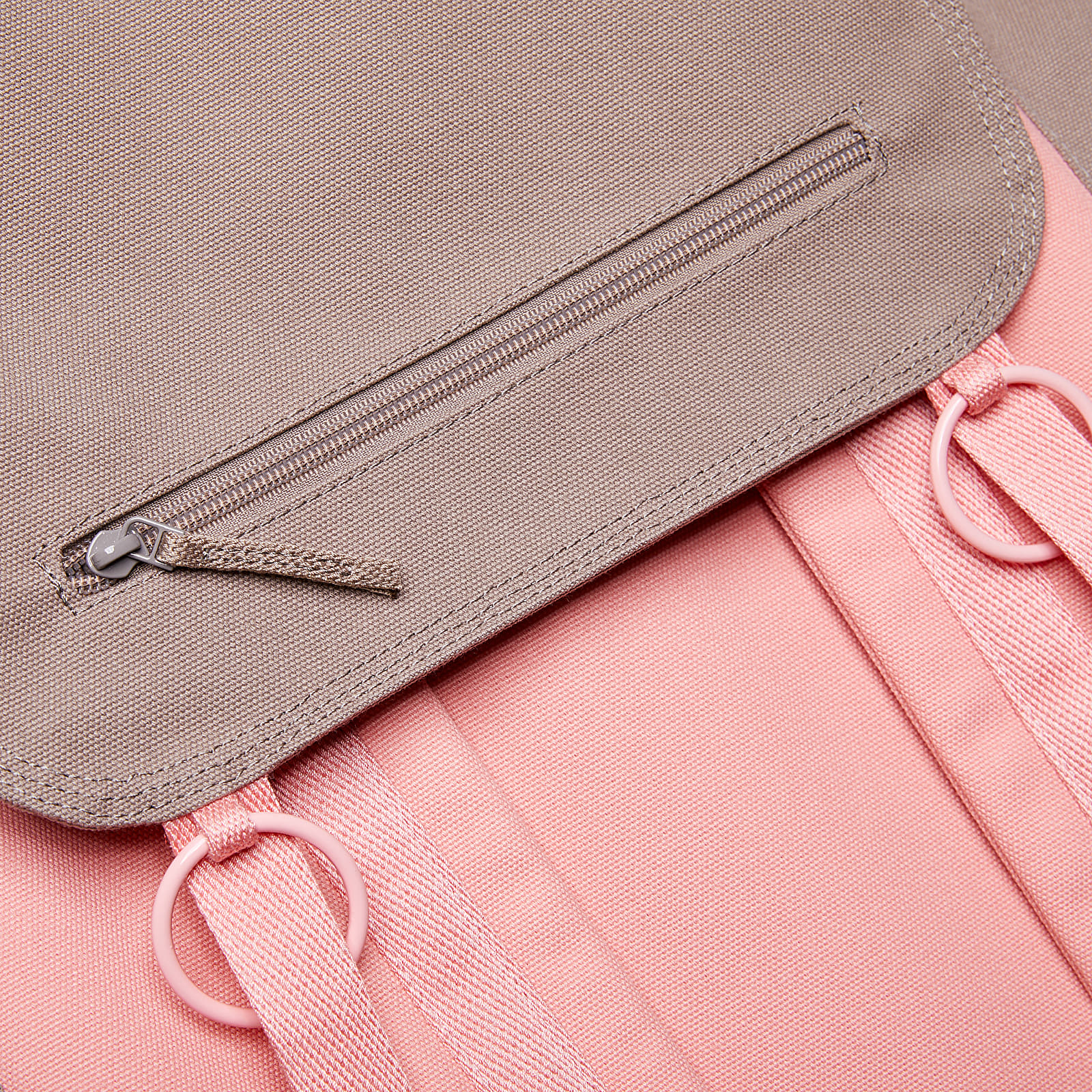Mochilas Eastpak x Raf Simons Topload Loop Backpack Grey/ Pink