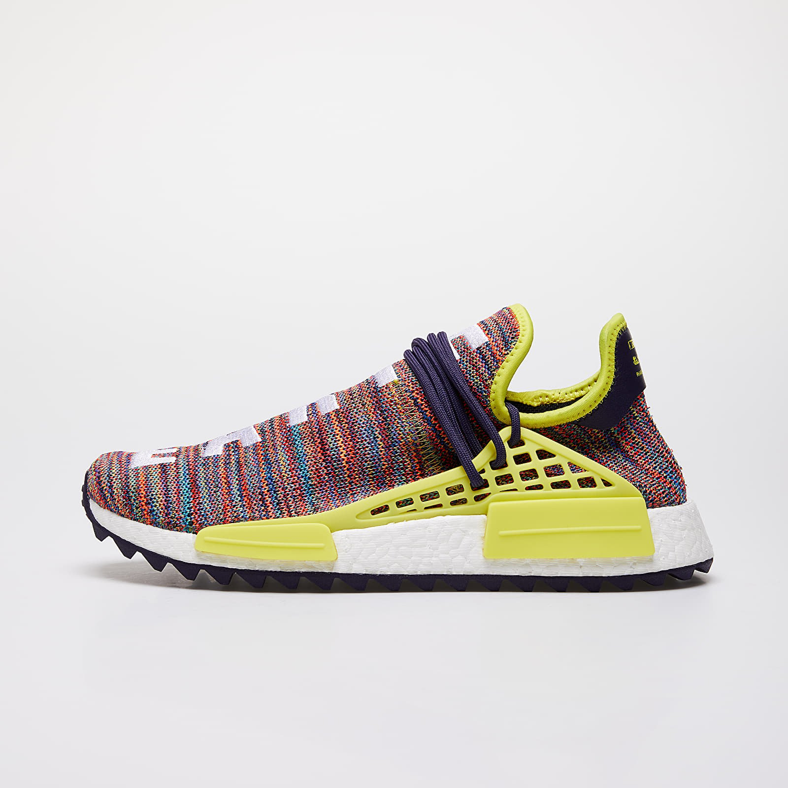 Men's shoes adidas x Pharrell Williams NMD "Hu Trail" Noble Ink/ Bold Yellow/ Ftw White