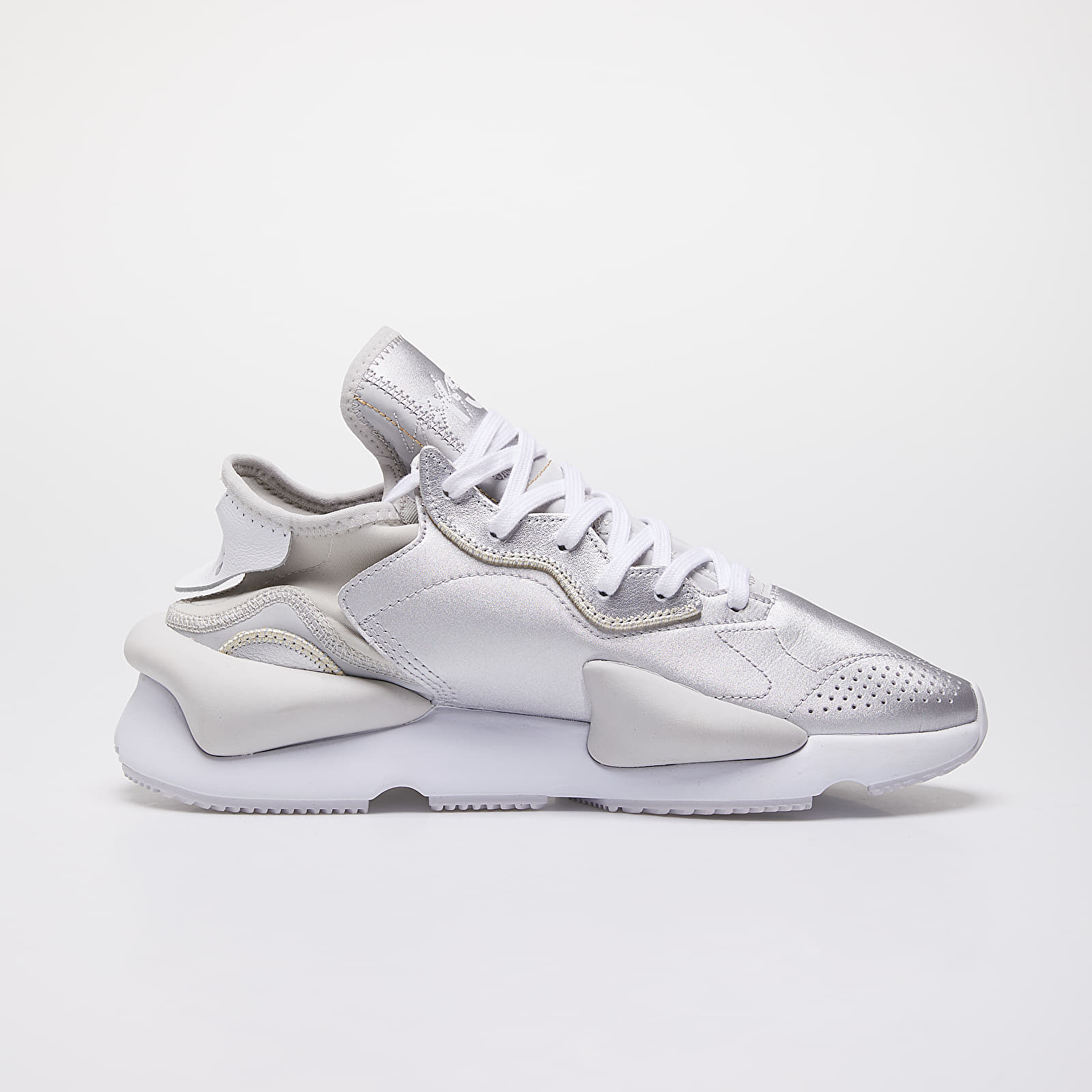 Men's shoes Y-3 Kaiwa Silver Metallic/ Ftw White/ Silver