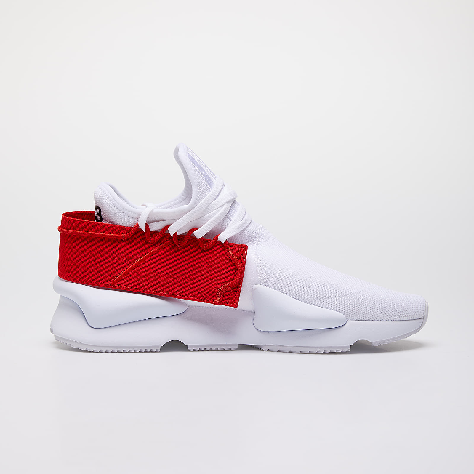 Men s shoes Y 3 Kaiwa Knit Ftwr White Ftwr White Red Footshop