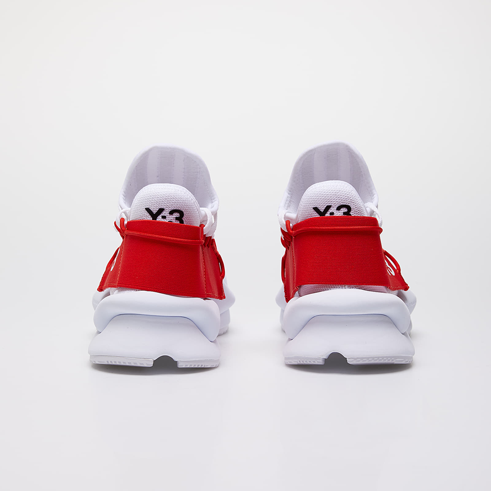 Férfi cipők Y-3 Kaiwa Knit Ftwr White/ Ftwr White/ Red