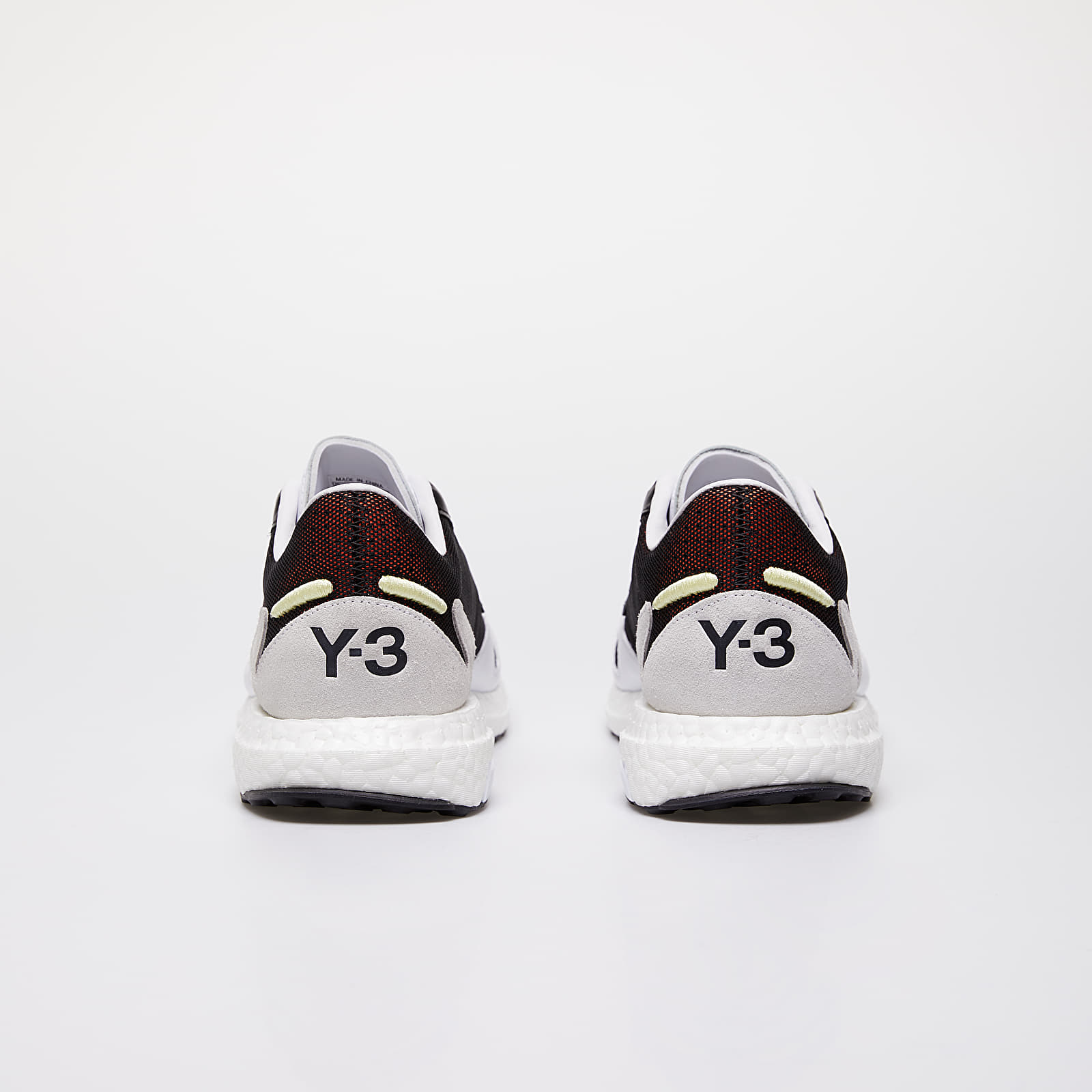 Men's shoes Y-3 Rhisu Run Black/ Ftw White/ Yellow Tint