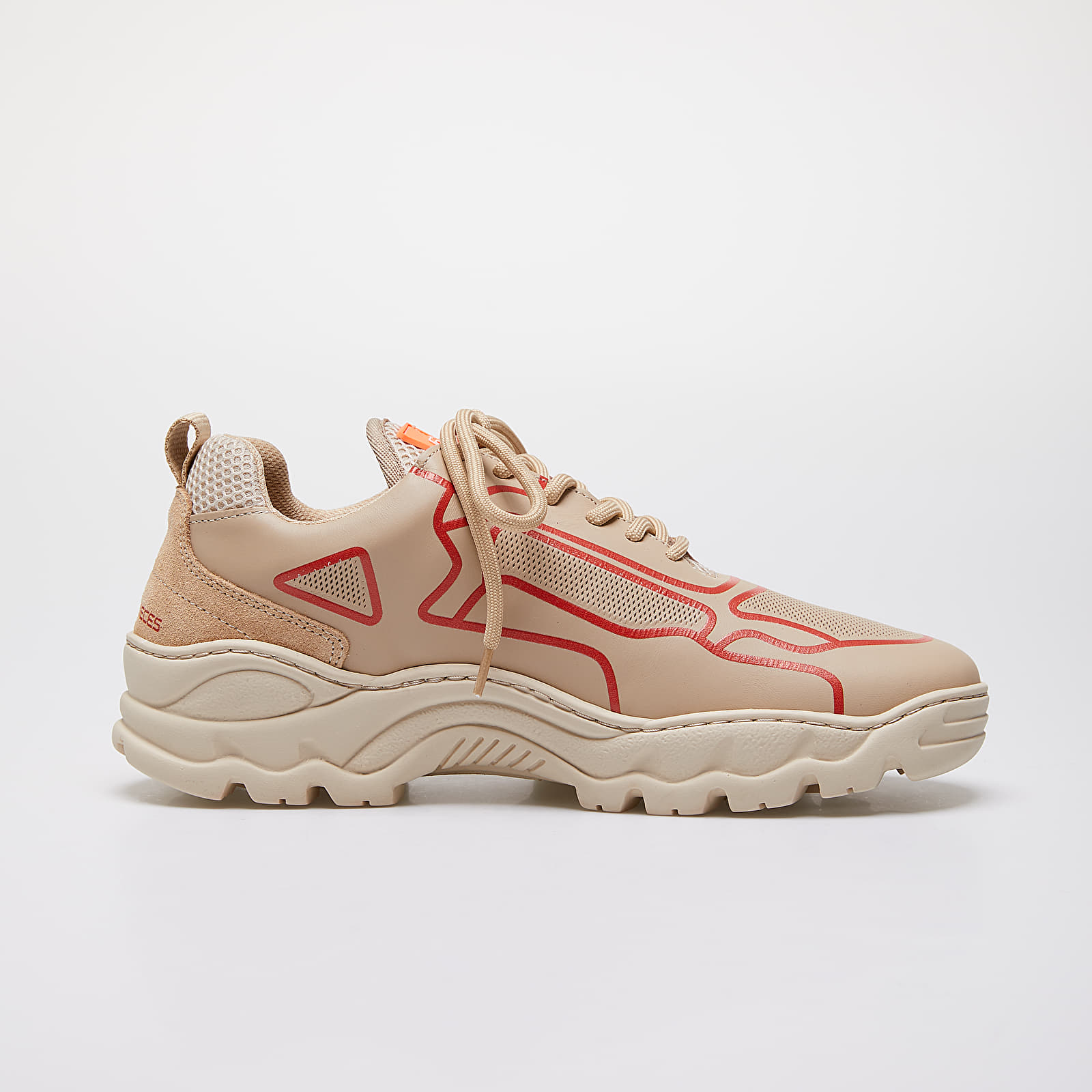 Buty męskie Filling Pieces Low Curve Iceman Silk Beige/ Orange