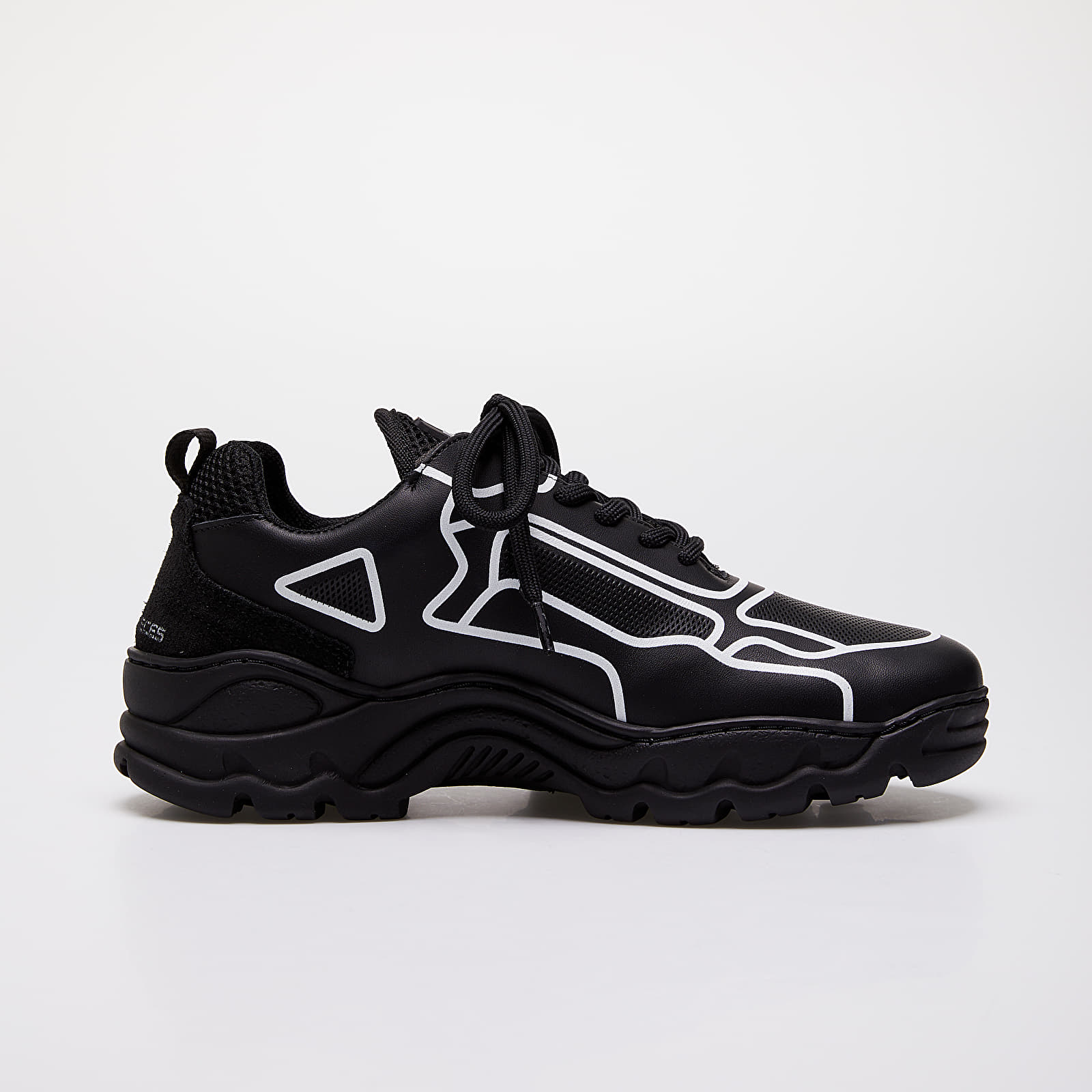 Мъжки кецове и обувки Filling Pieces Low Curve Iceman Silk Black/ White