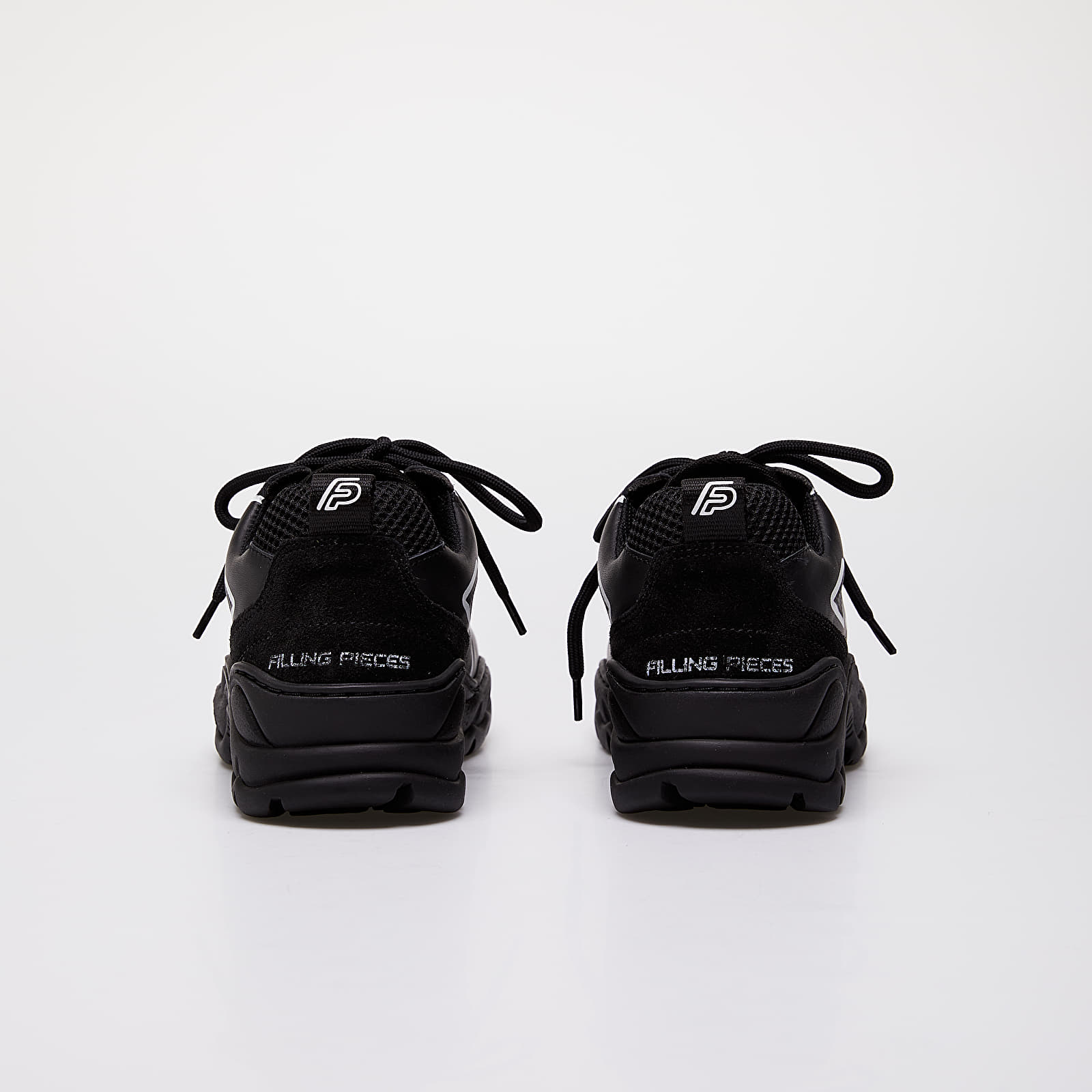 Мъжки кецове и обувки Filling Pieces Low Curve Iceman Silk Black/ White