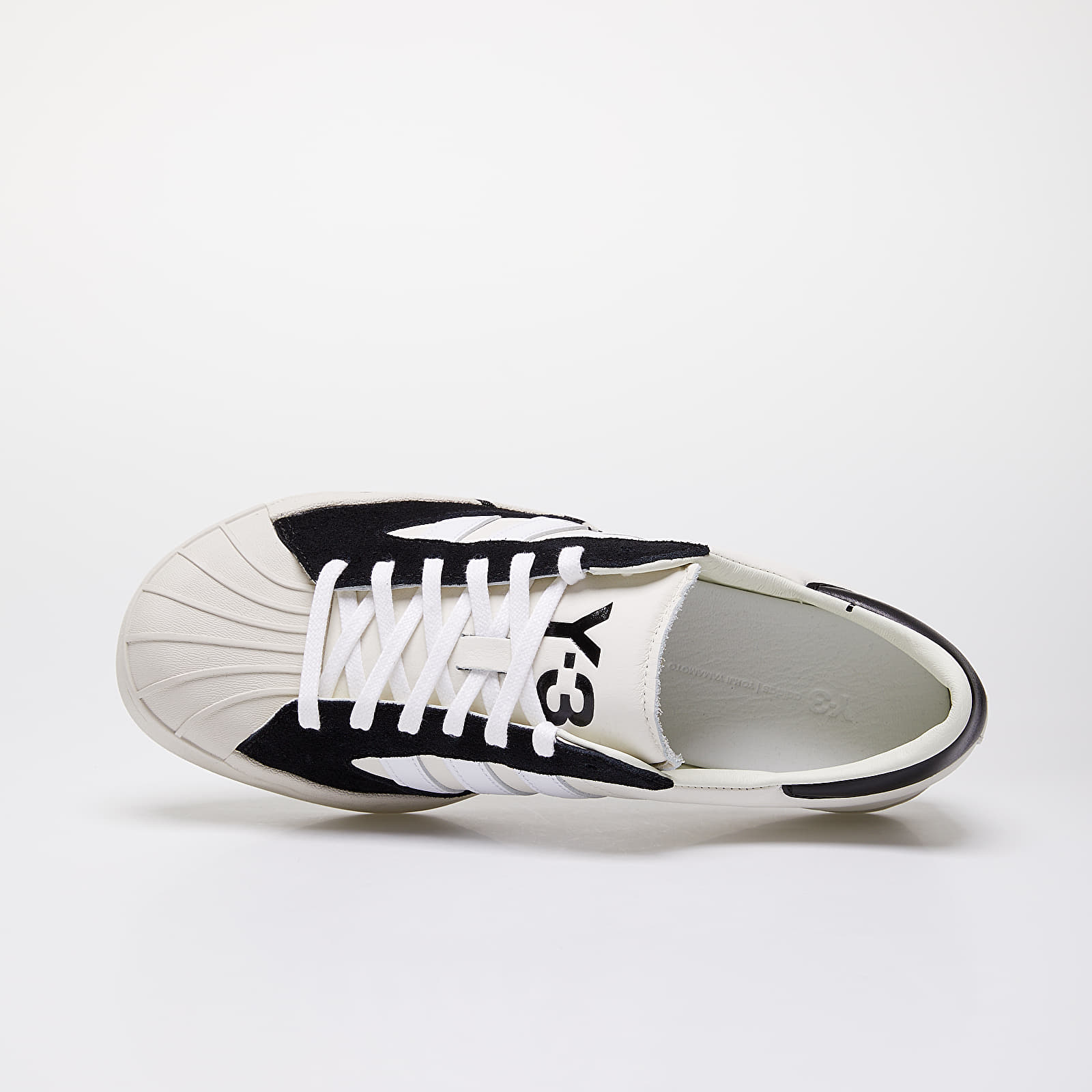 Pánske tenisky a topánky Y-3 Yohji Star Off White/ Black/ Ecru