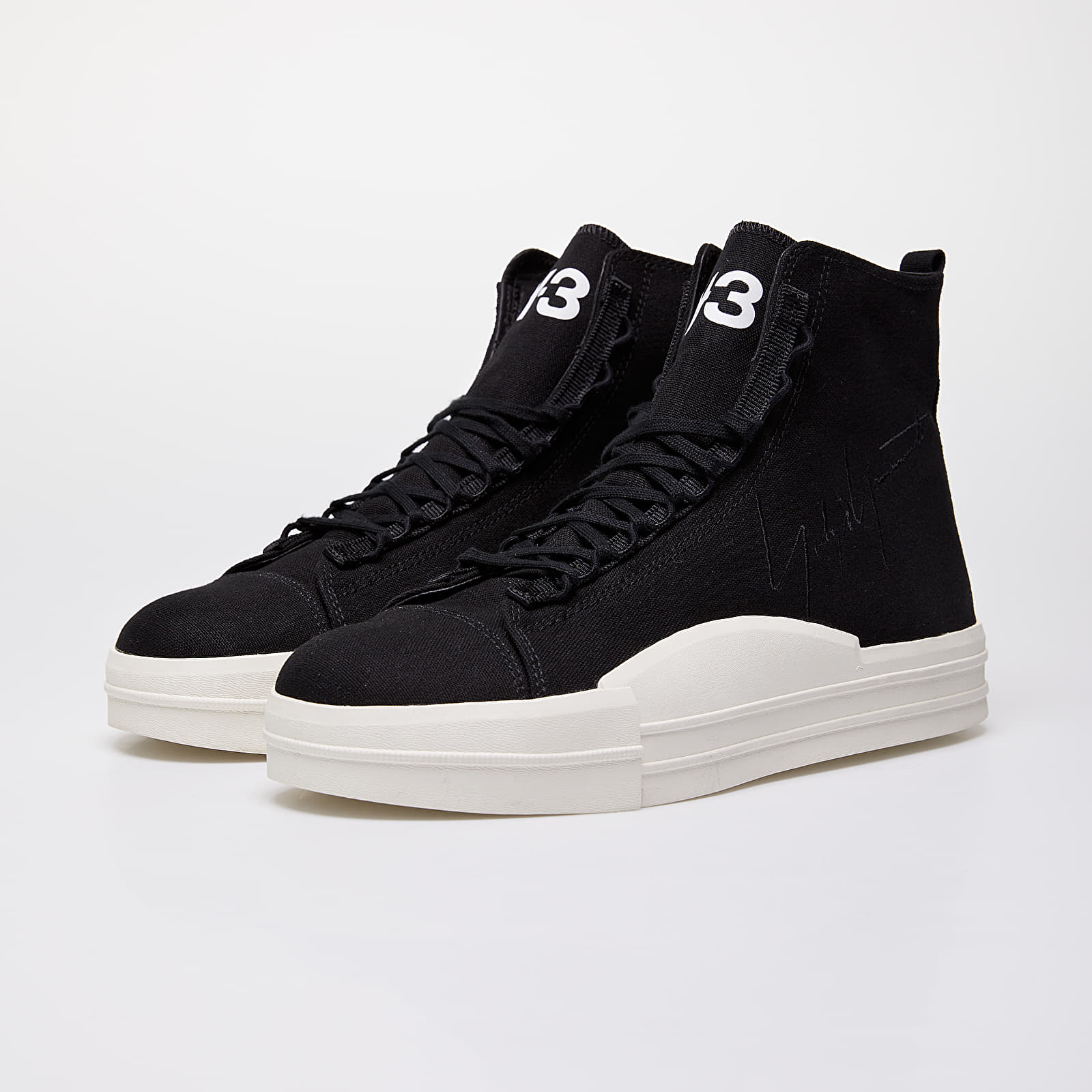 Men s shoes Y 3 Yuben Mid Black Y3 Black Y3 Ftwr White Footshop