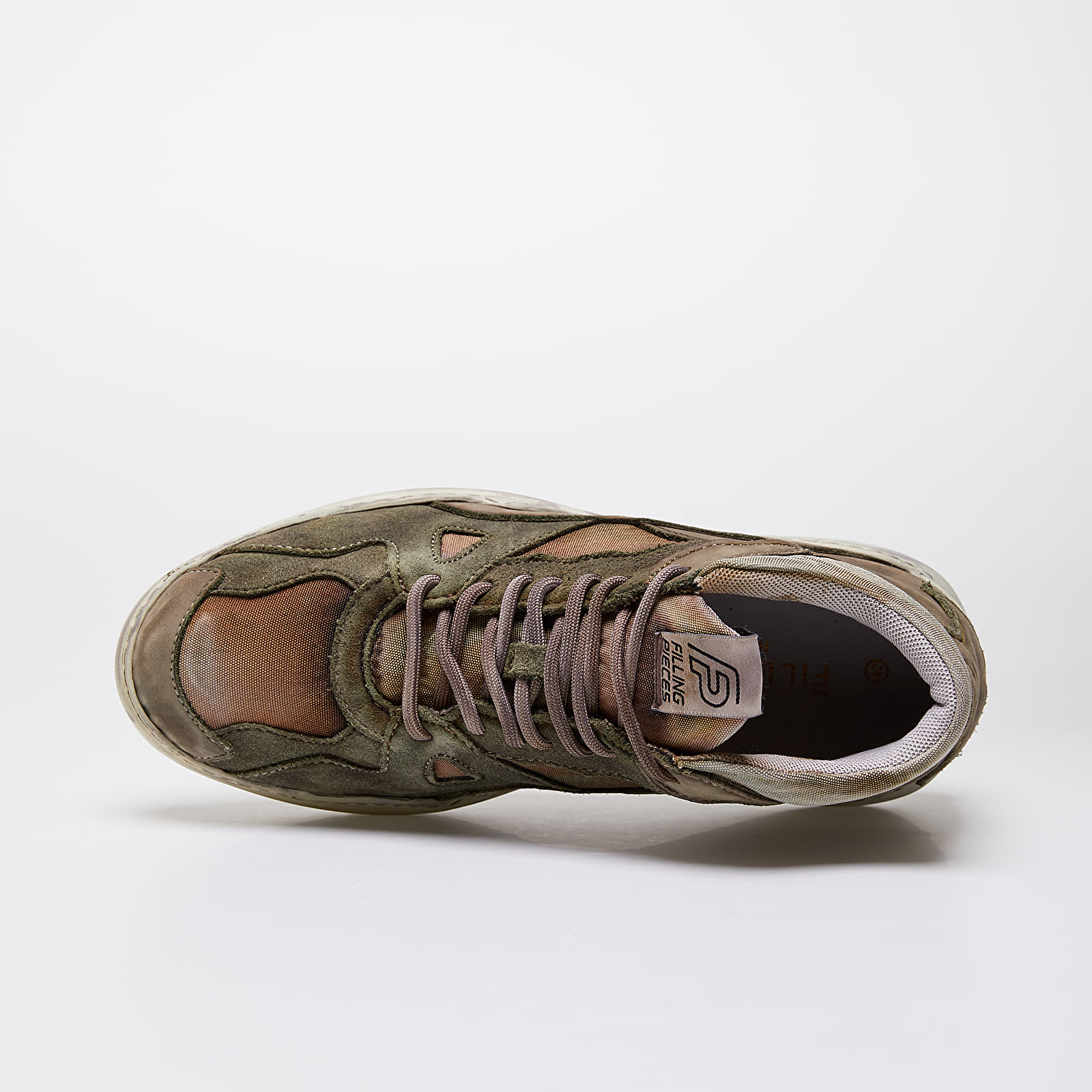 Scarpe uomo Filling Pieces Lay Up Icey Dip Dye Dark Green