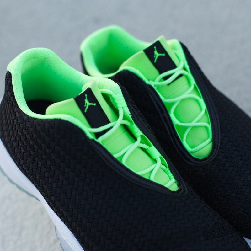 Men s shoes Air Jordan Future Low Black Ghost Green White Footshop