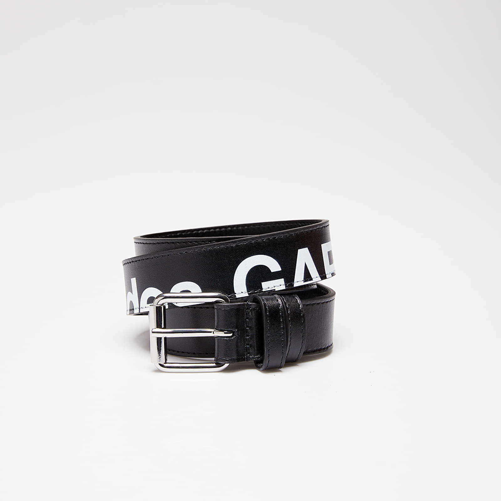 Колани Comme Des Garçons Huge Logo Belt Black