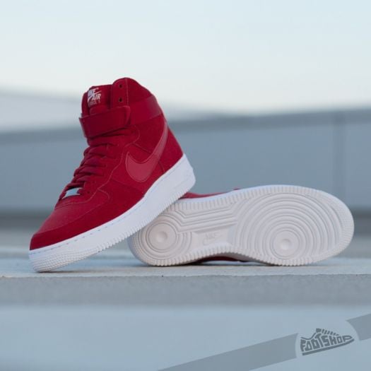 Air force 1 high men's skateboarding shoes red hot sale