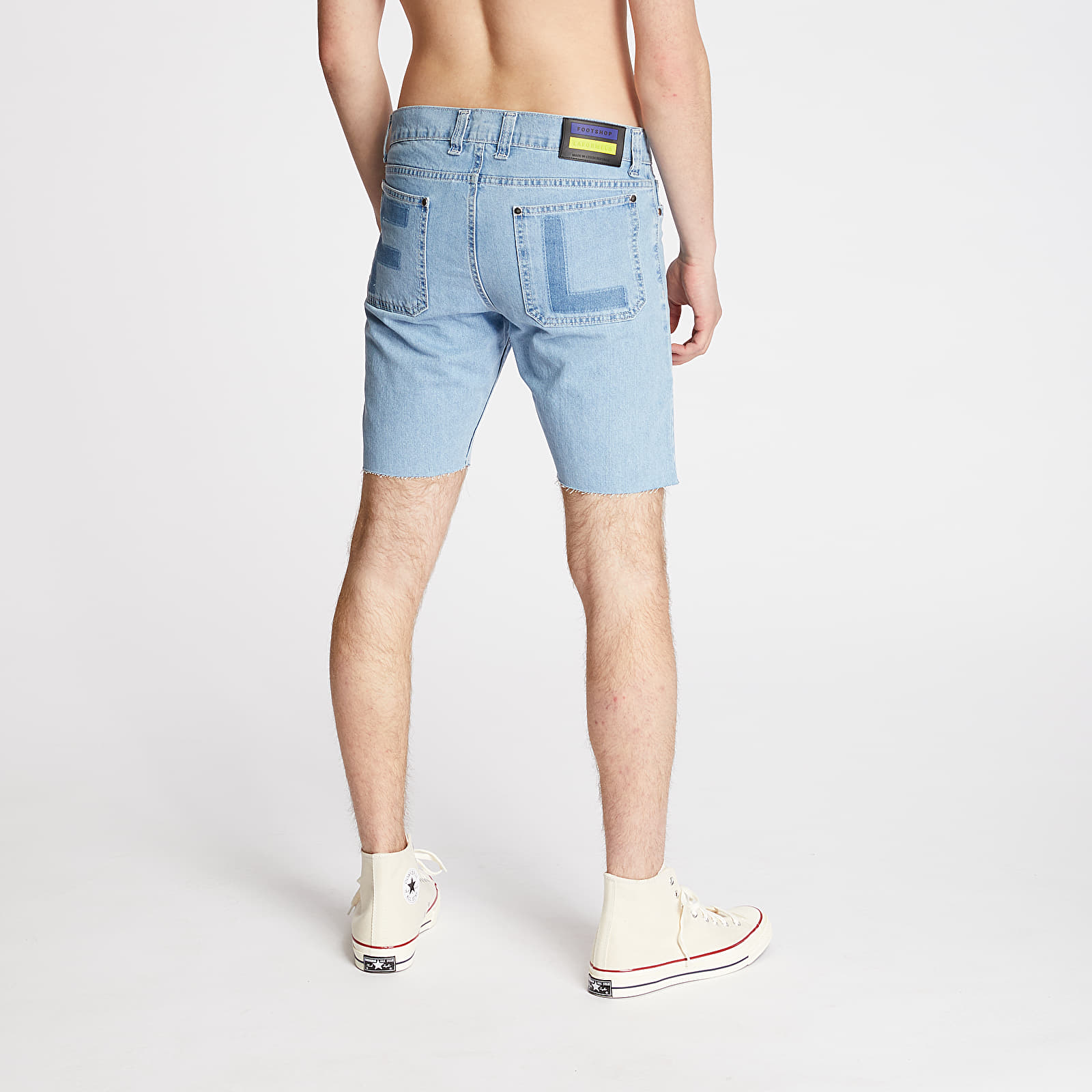 Kraťasy FTSHP + LAFORMELA "No Season" Denim Shorts Blue