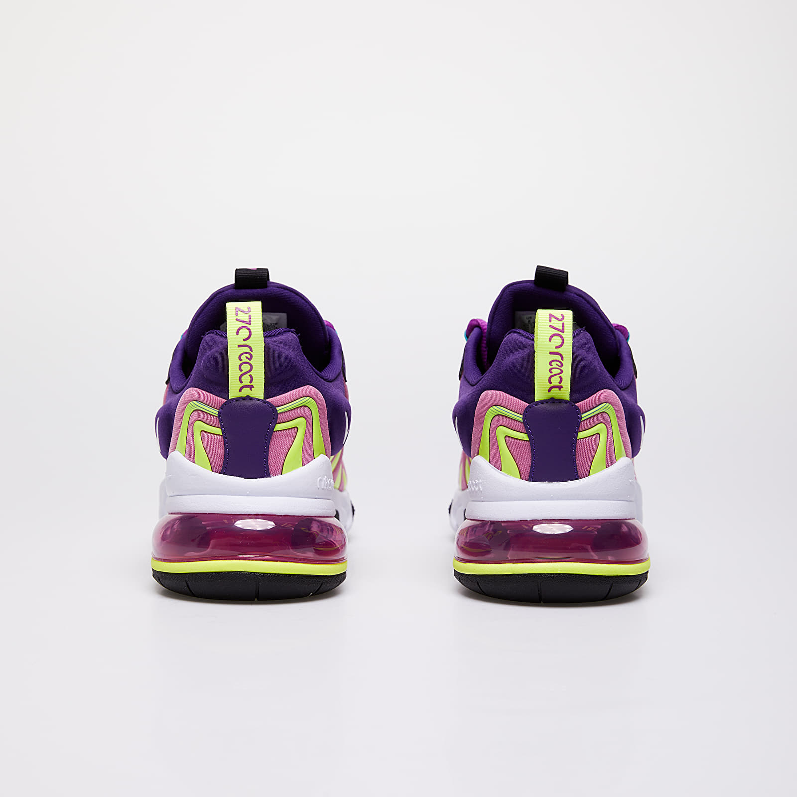 Scarpe donna Nike W Air Max 270 React Eng Eggplant/ White-Magic Flamingo
