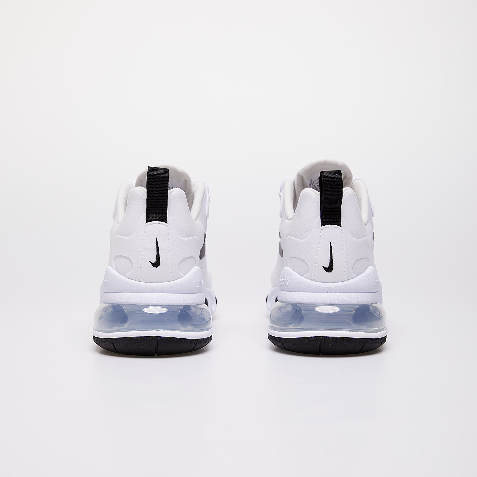 Women s shoes Nike W Air Max 270 React White Black Metallic Silver Footshop