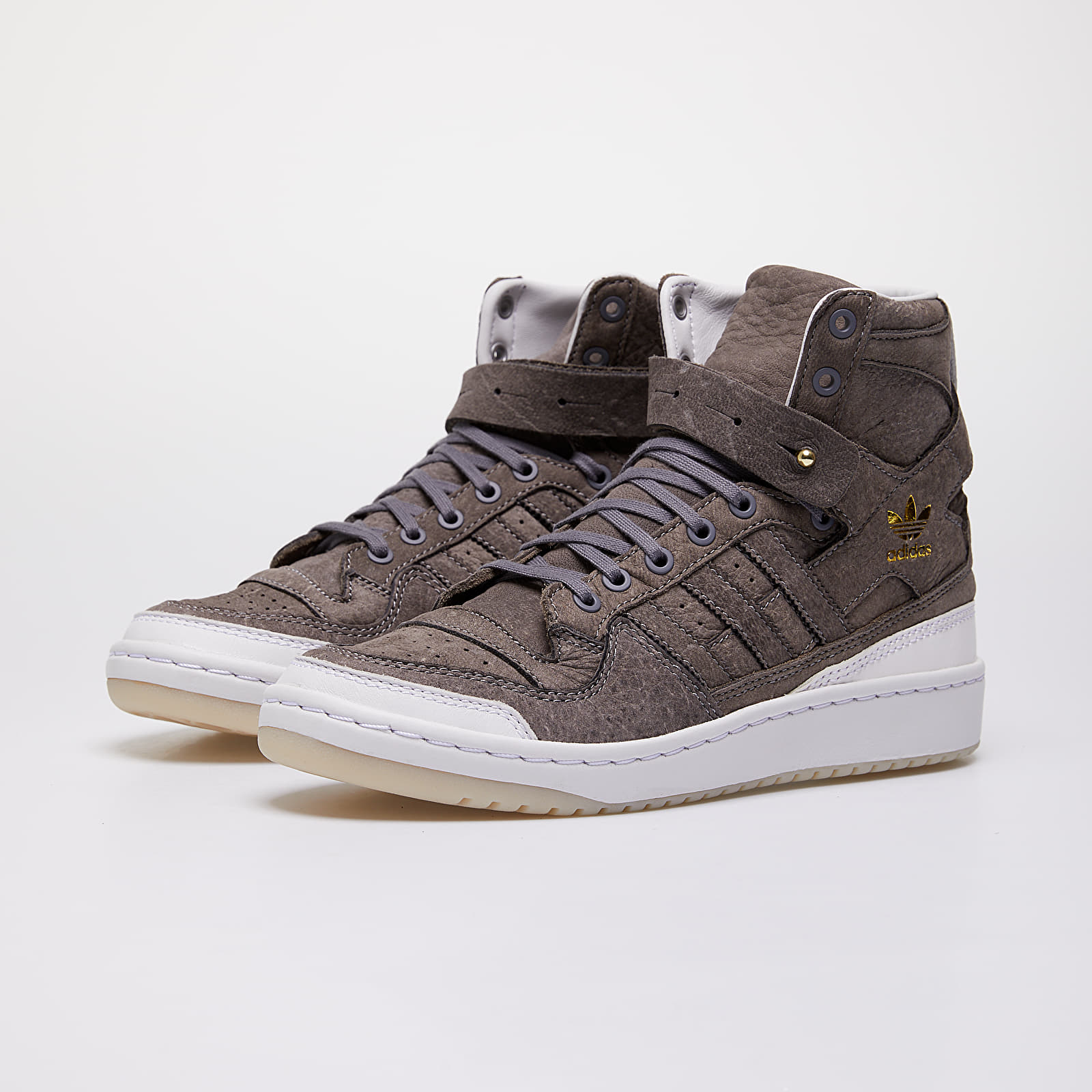 Men s shoes adidas Forum Hi Crafted Pack Supplier Colour Ftw White Gold Metallic Footshop