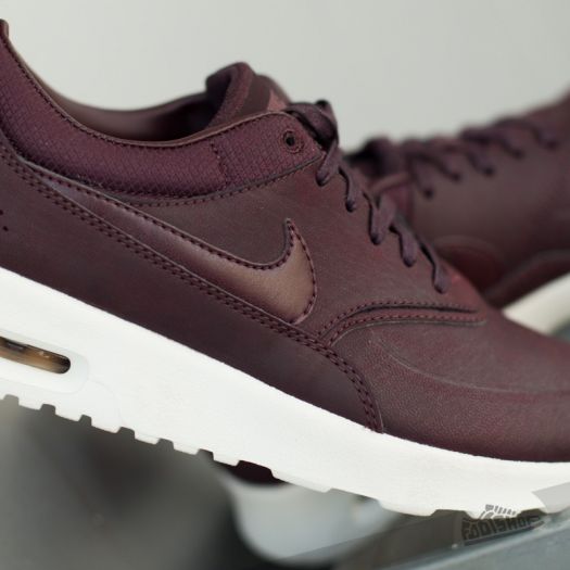 Nike thea premium burgundy shop