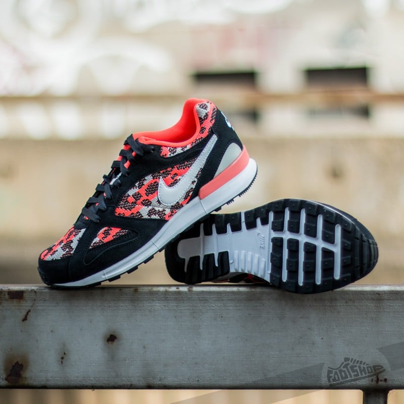 Miesten kengät Nike Air Pegasus New Racer Pa Black/ White-Hot Lava-Grey