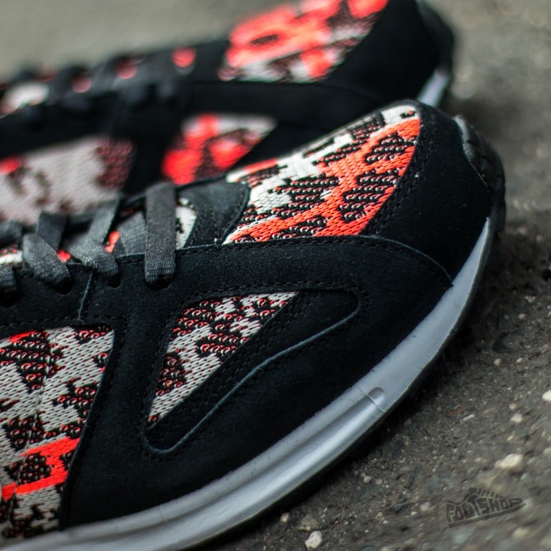 Miesten kengät Nike Air Pegasus New Racer Pa Black/ White-Hot Lava-Grey