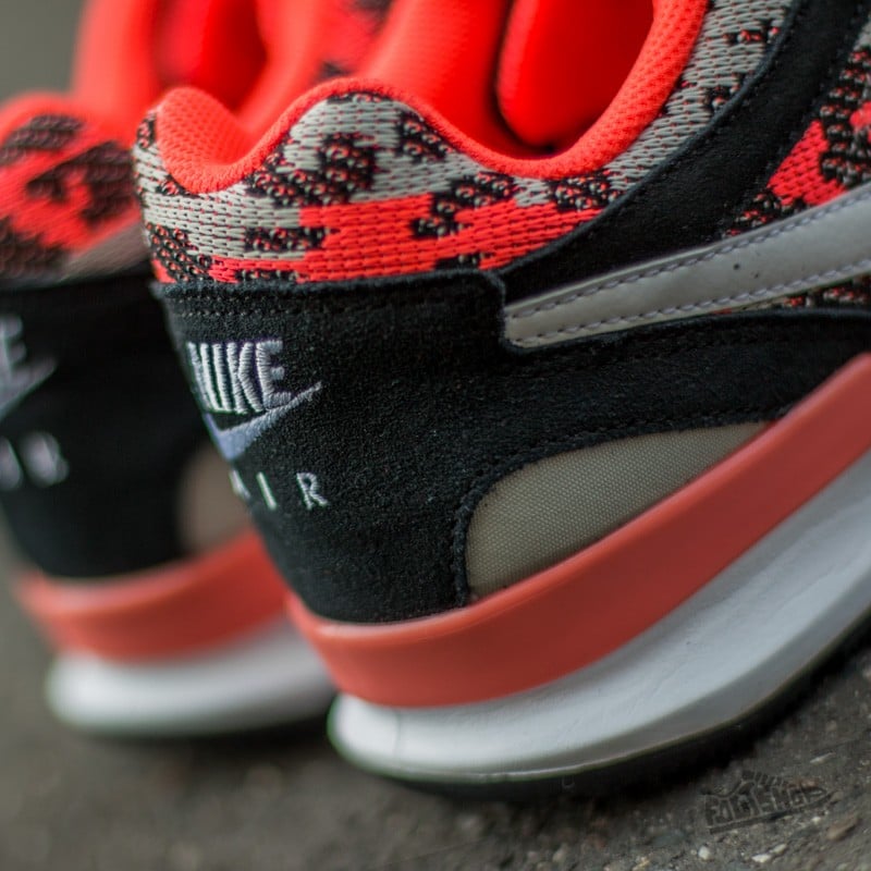 Miesten kengät Nike Air Pegasus New Racer Pa Black/ White-Hot Lava-Grey