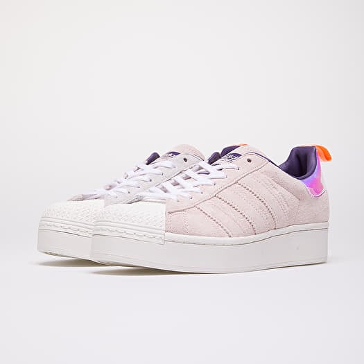 Adidas superstar coral pink sale