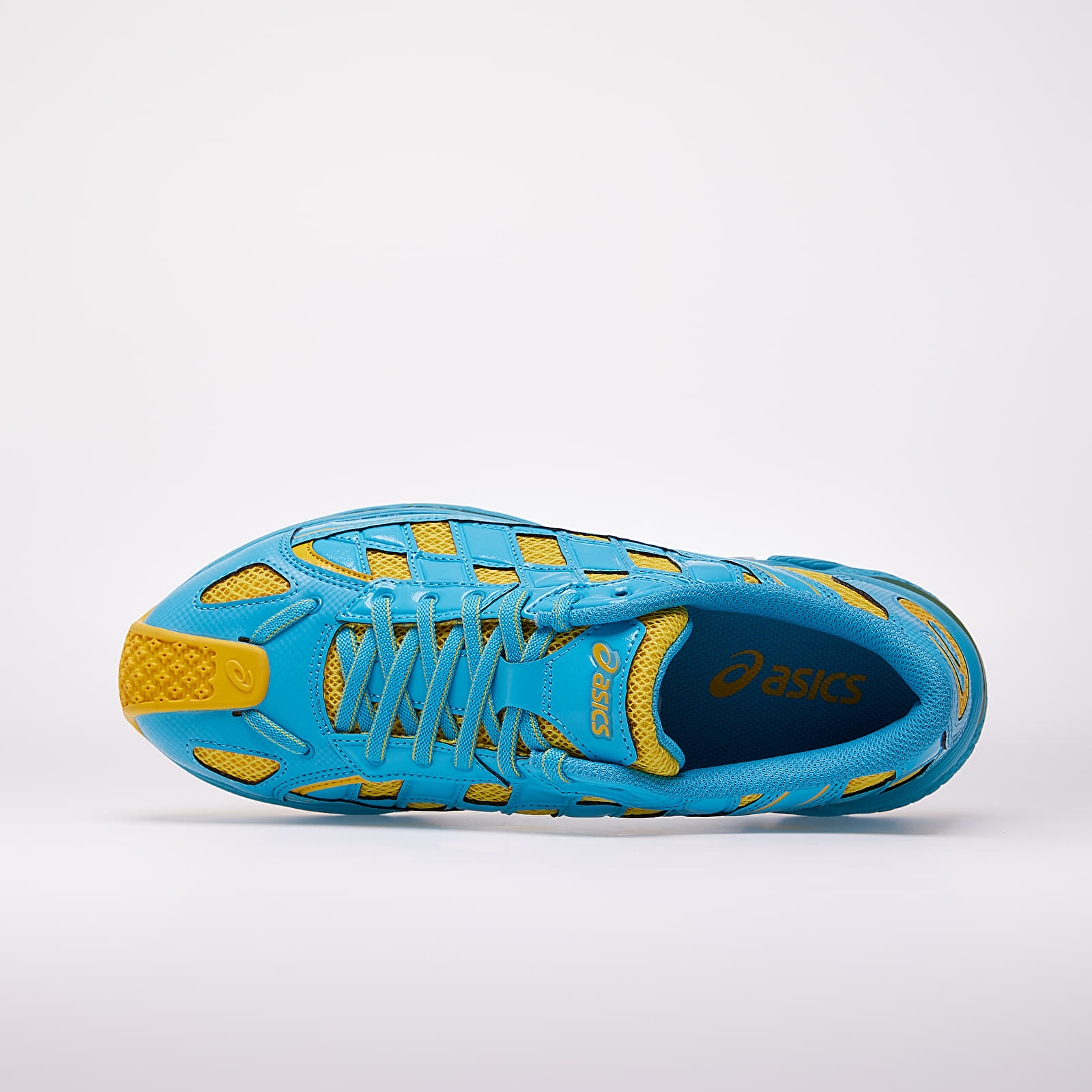 Kiko asics 2025 blue yellow