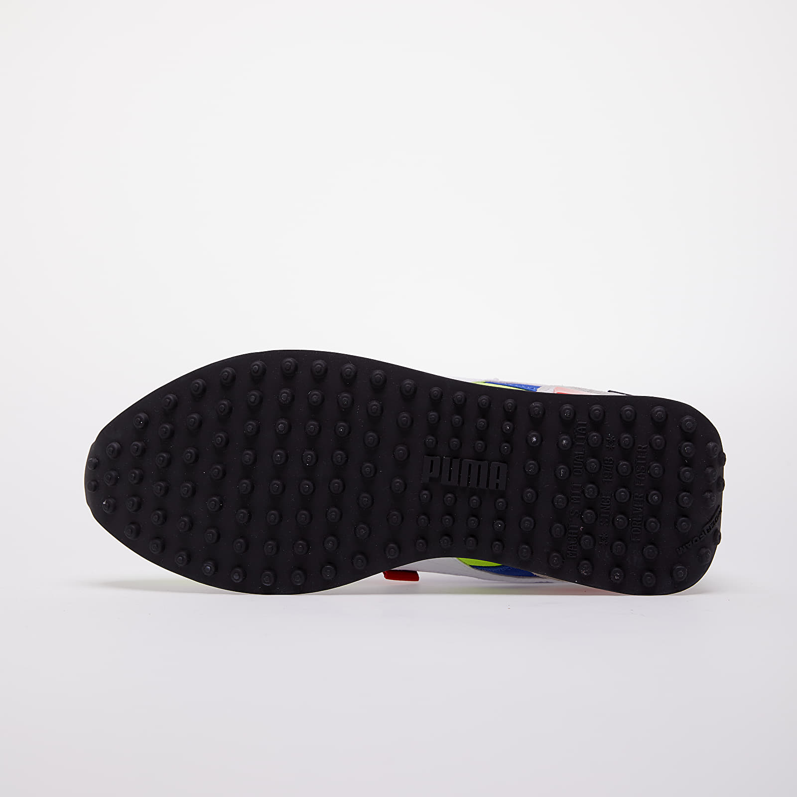 Zapatillas Hombre Puma Future Rider Play On Puma White-Yellow