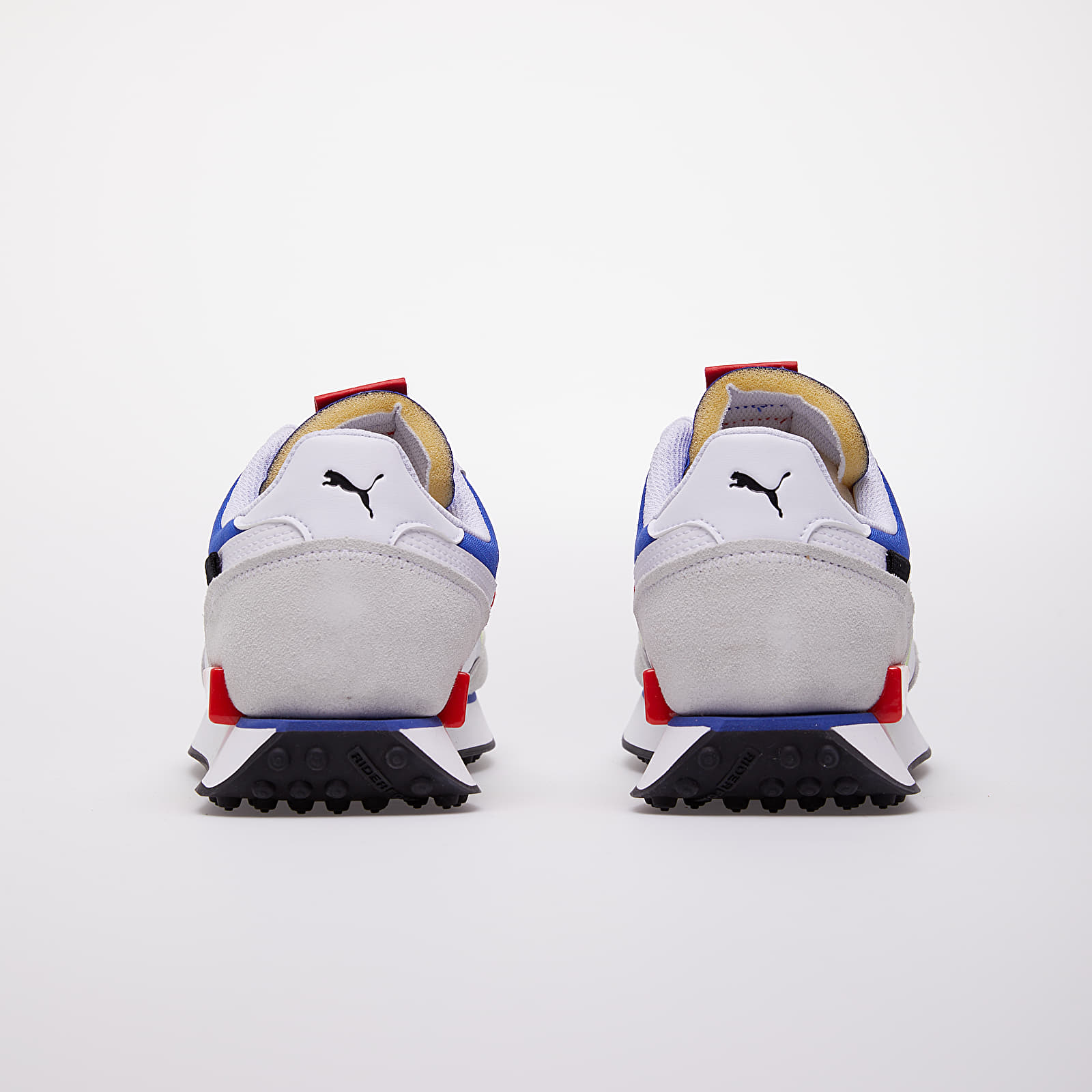 Zapatillas Hombre Puma Future Rider Play On Puma White-Yellow