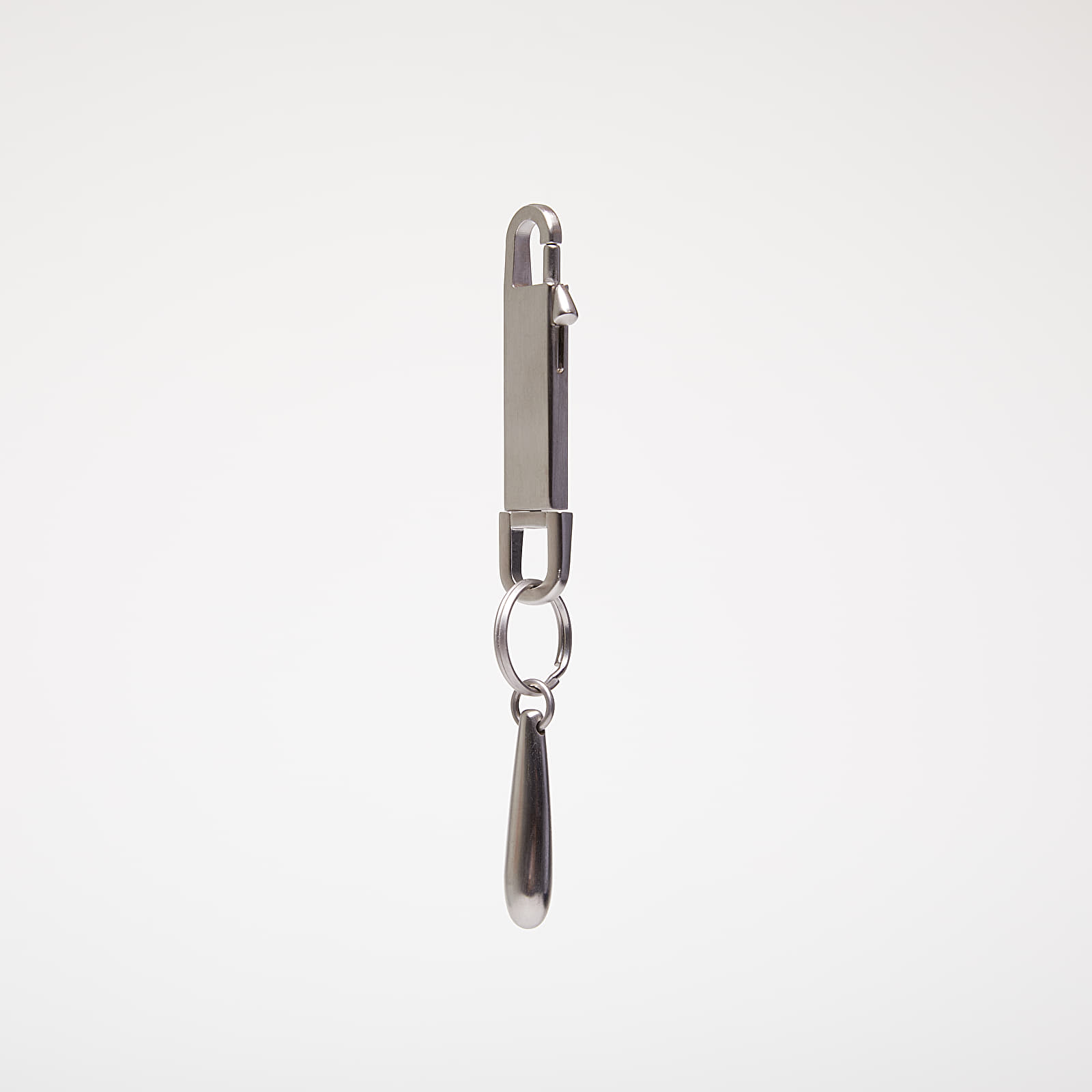 Other accessories Rick Owens Label Large Teardrop Keychain Metal Silver