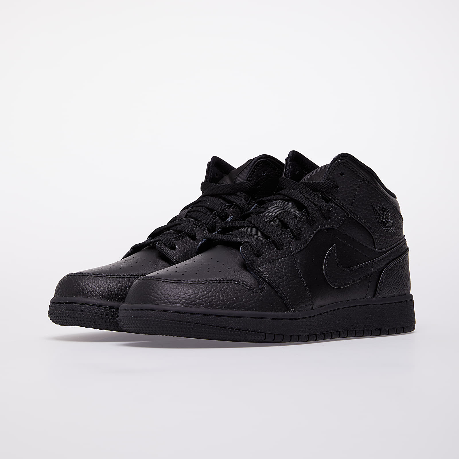 Scarpe e sneakers bambini Jordan Air 1 Mid (GS) Black/ Black-Black