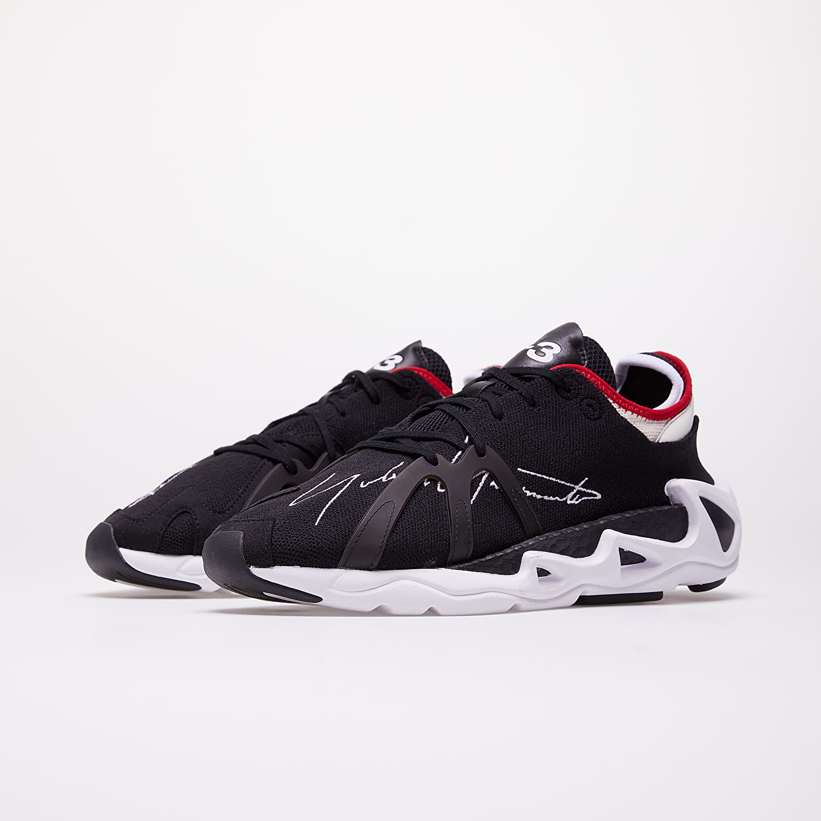 Încălțăminte și sneakerși pentru bărbați Y-3 FYW S-97 Black-Y3/ Ftwr White/ Black-Y3