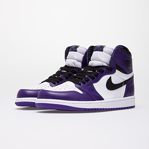 Men's air jordan retro 1 high og basketball shoes outlet purple
