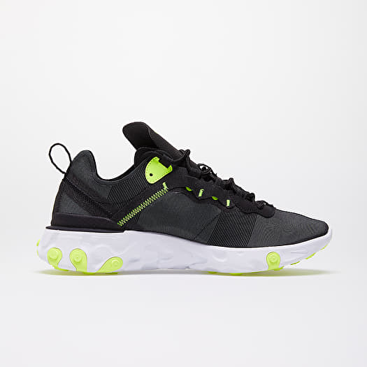Nike react element 55 black volt cool grey 2025