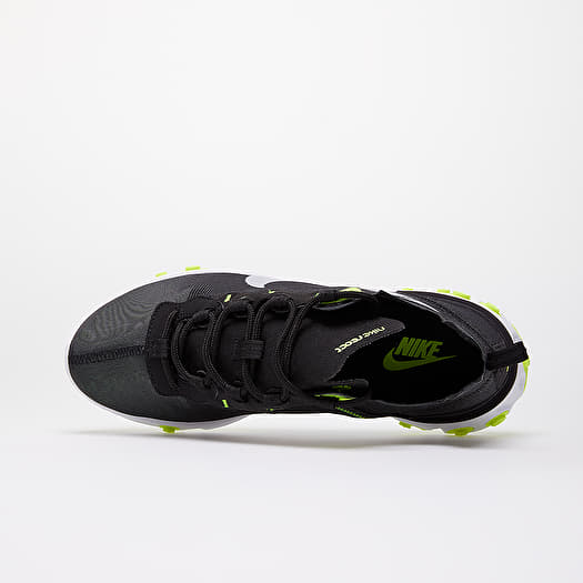 Women s shoes Nike React Element 55 Wmns Black Wolf Grey Volt Cool Grey Footshop