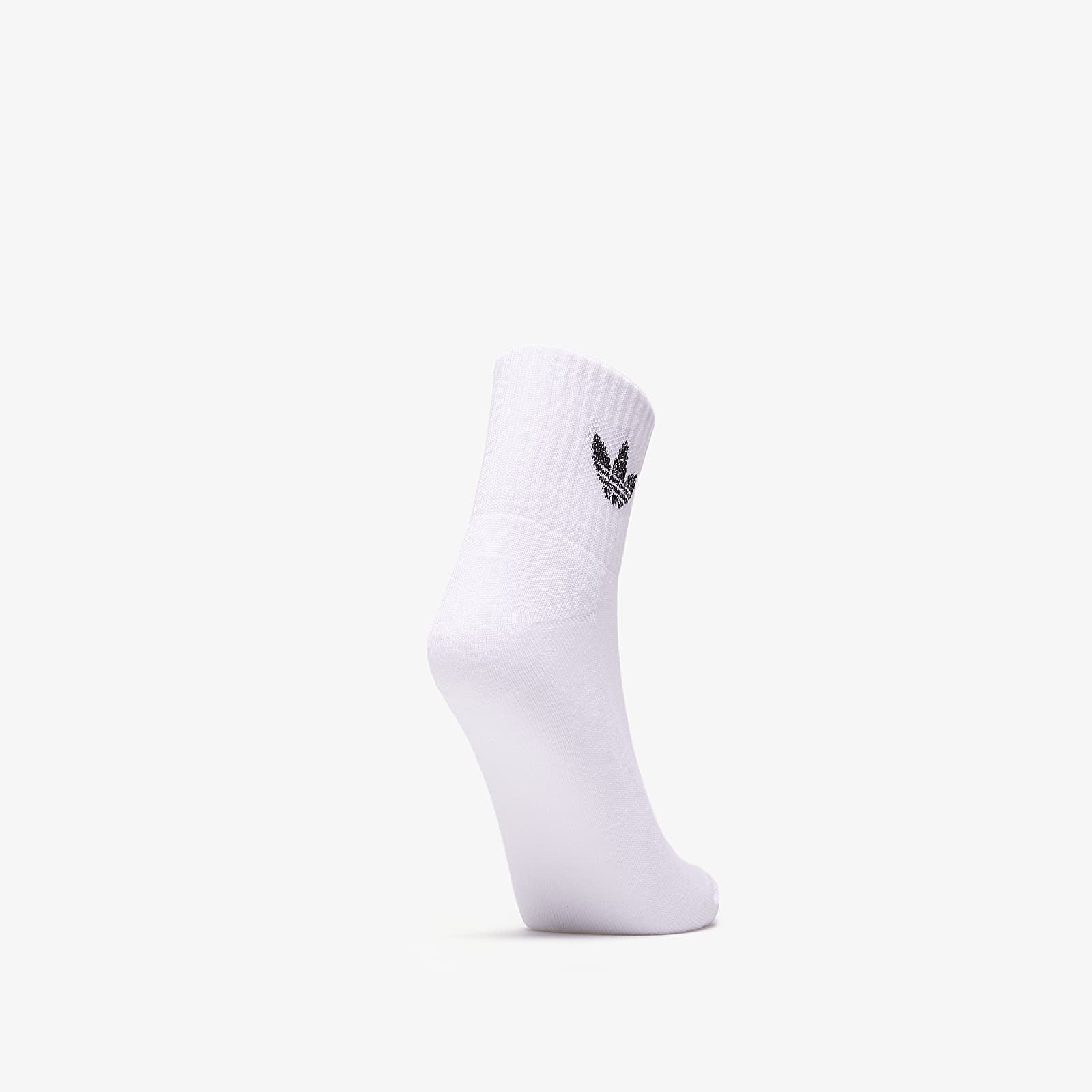 Ponožky adidas 3 Pack Mid Cut Crew Socks White