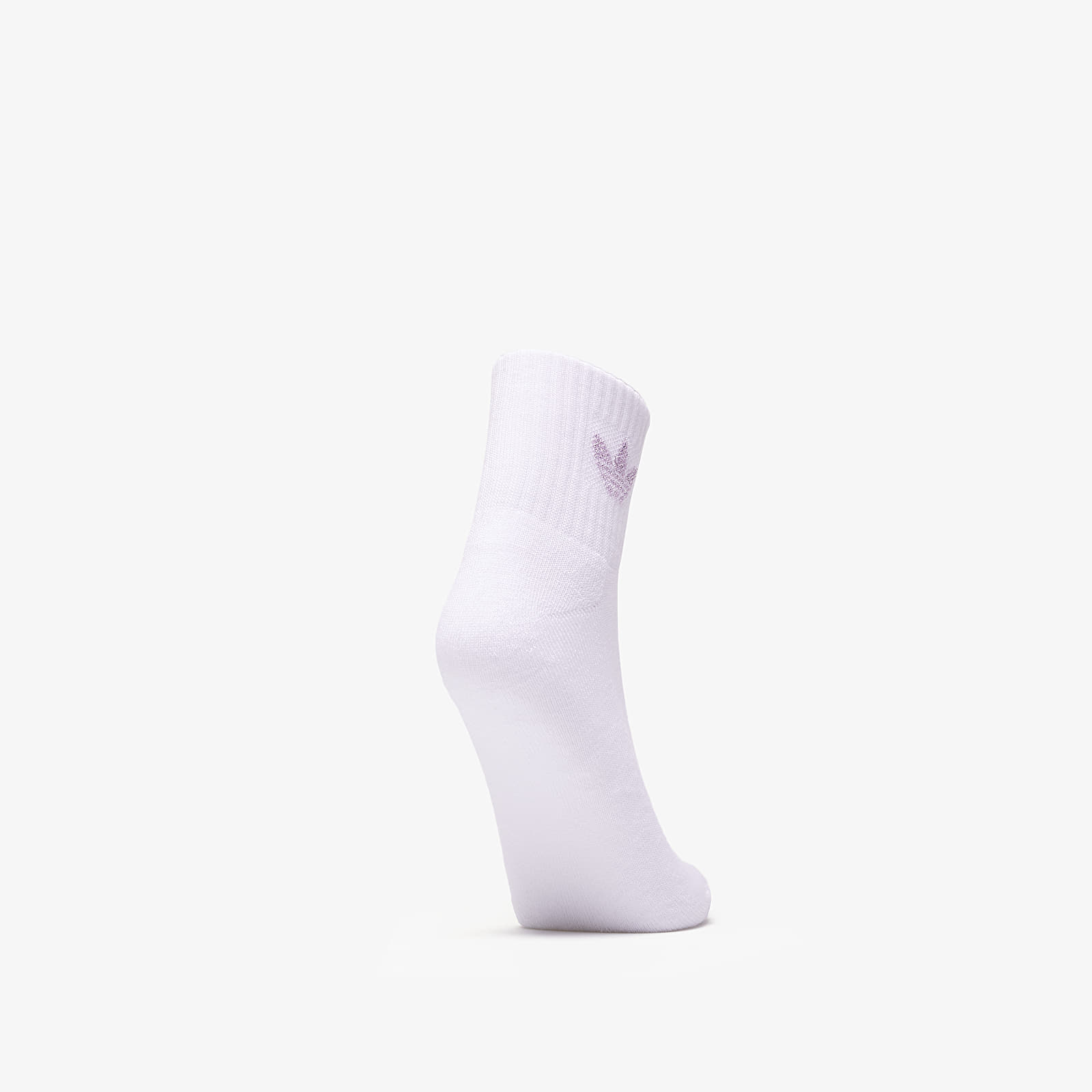 Ponožky adidas 3 Pack Mid Cut Crew Socks White