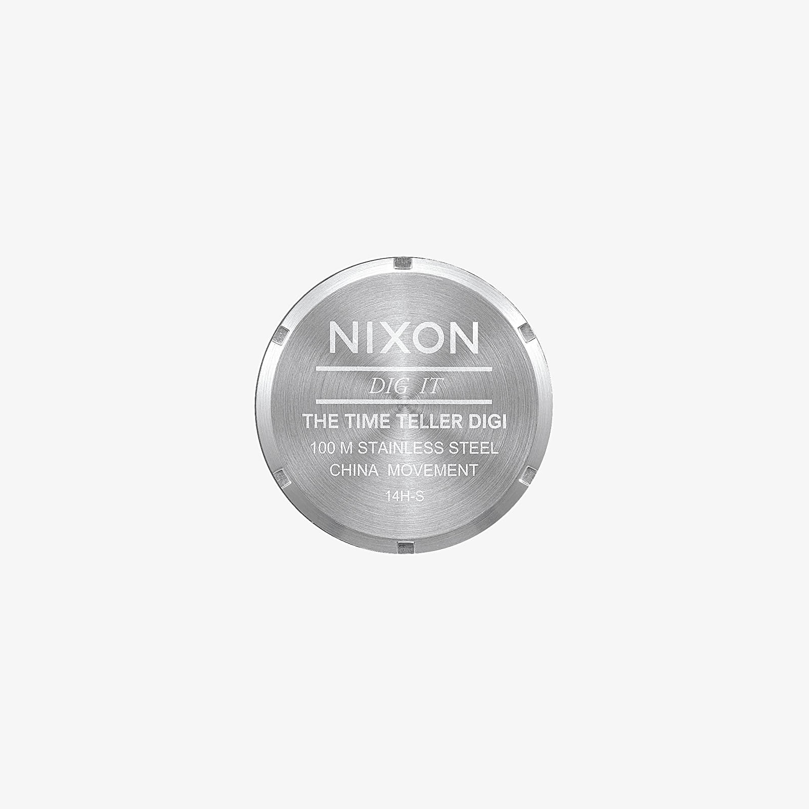 Watches Nixon Time Teller Digi SS Watch Black Silver Footshop