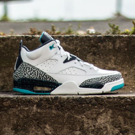 Men s shoes Jordan Son Of Low White White Midnight Navy Turquoise Blue Footshop