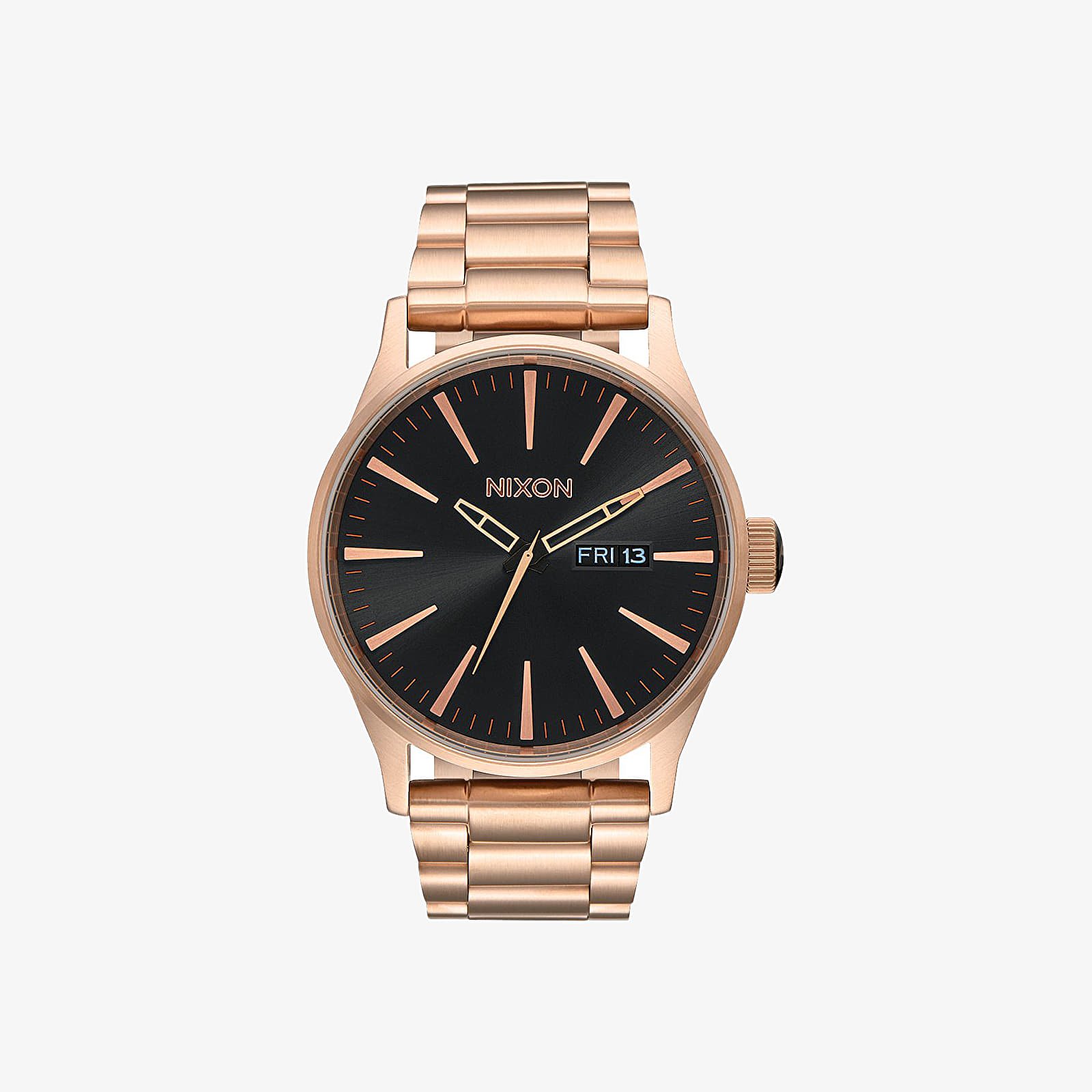 Relojes Nixon Sentry SS Watch All Rose Gold/ Black