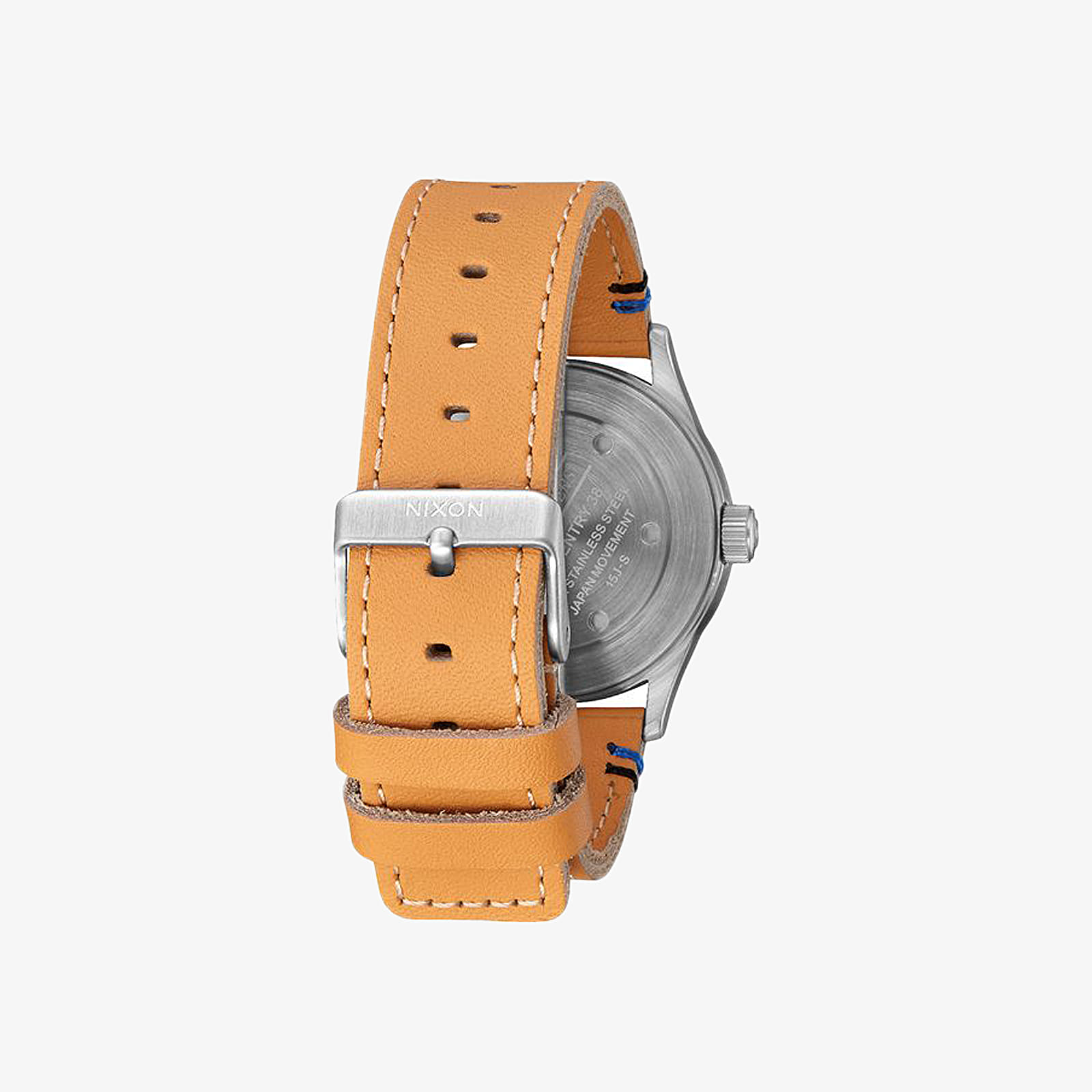 Hodinky Nixon Sentry 38 Leather Black/ Natural