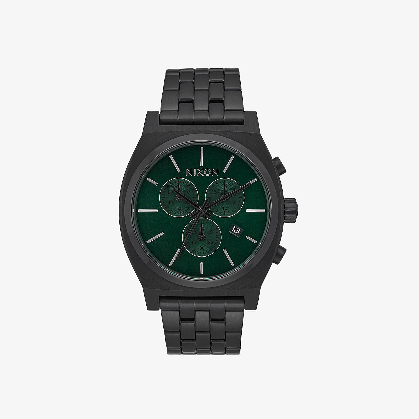 Nixon Ranger A506-P Orologio Uomo: Acciaio Inox, Quadrante Con Numeri Arabi E Datario