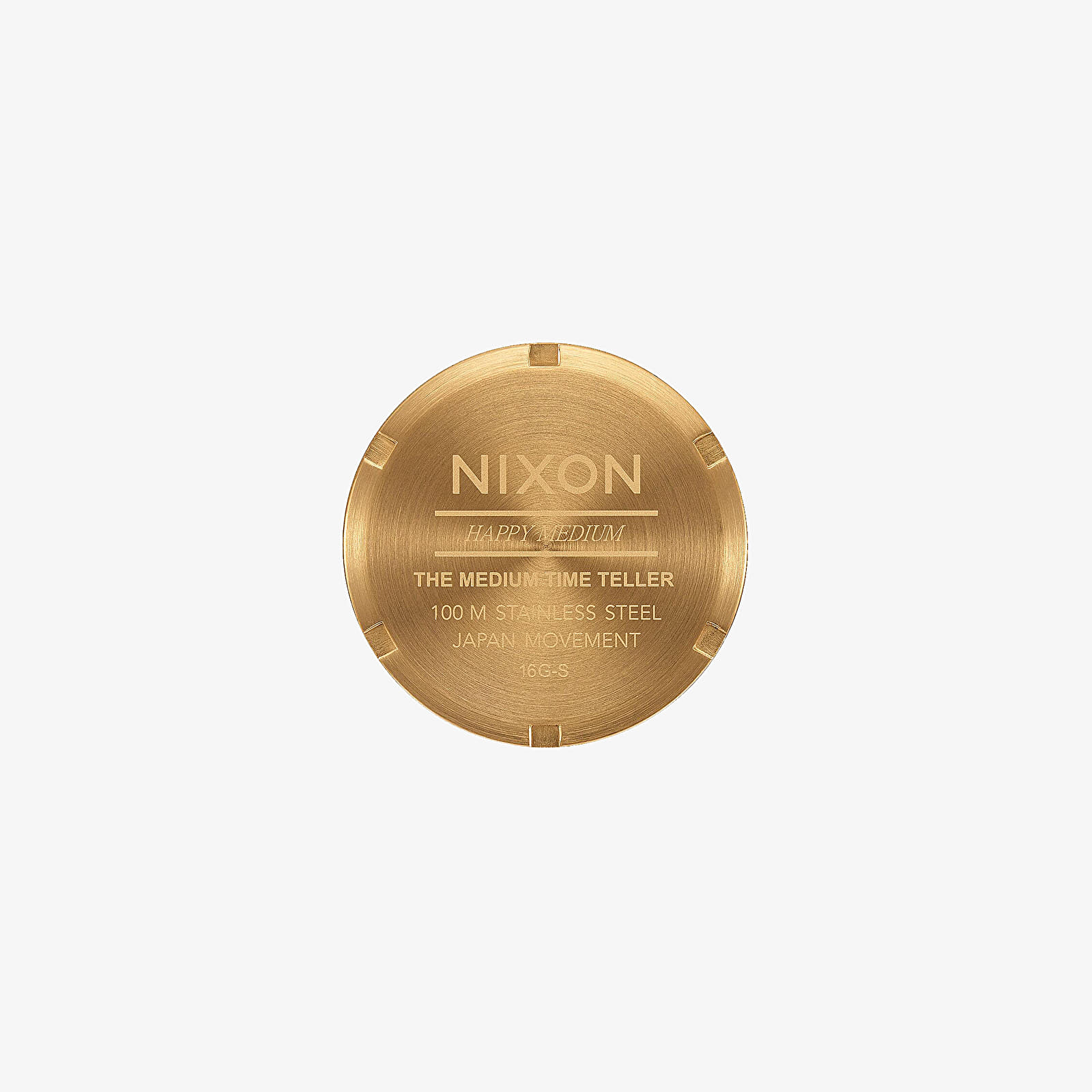Laikrodžiai Nixon Time Teller Watch Light Gold/ Manuka