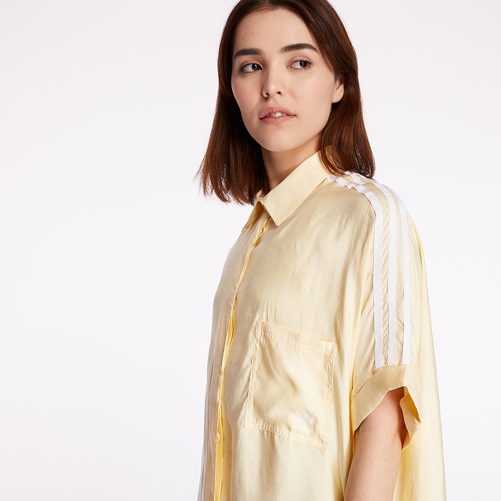 Suknelė adidas Satin Dress Easy Yellow